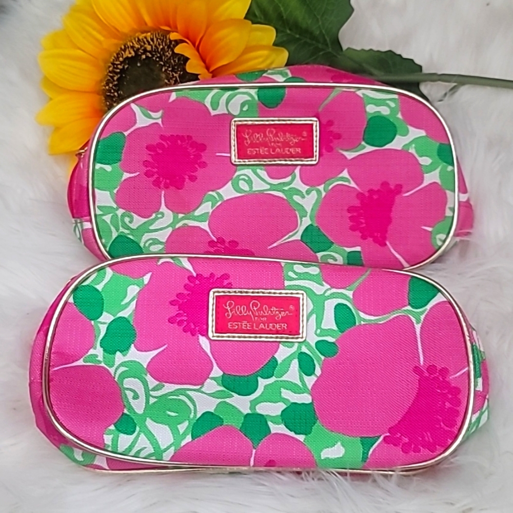 Lilly Pulitzer Estée Lauder NWOT Makeup Bag